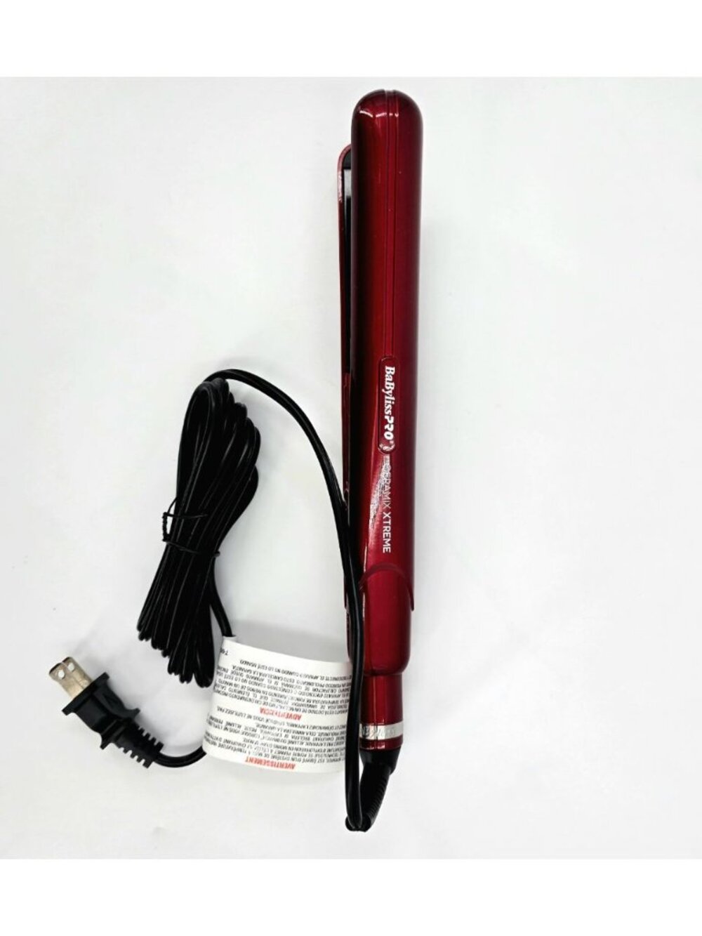 Babyliss Pro Straightener Ceramix Xtreme 1" Hair Flat Iron BAB9555X Red - Picture 4 of 13